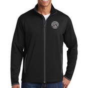 ST853  Sport-Tek® Sport-Wick® Stretch Contrast Full-Zip Jacket