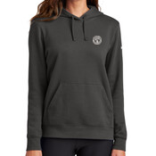 NKFD9889  Nike Women's Club Fleece Sleeve Swoosh Pullover Hoodie