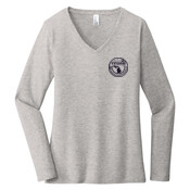 DT6201  District ® Women’s Very Important Tee ® Long Sleeve V-Neck